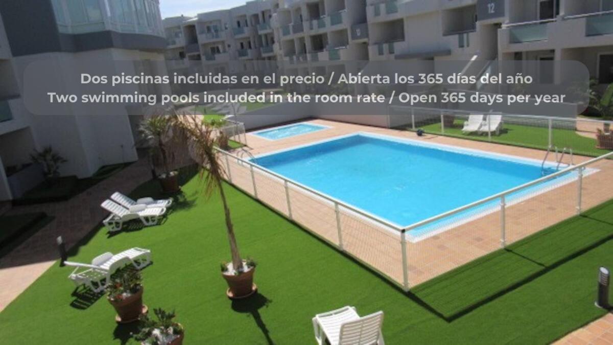 Pineapple Sorbet Piscina, Doble Terraza, Cocina Completa Y Wifi Apartment Коралео Екстериор снимка